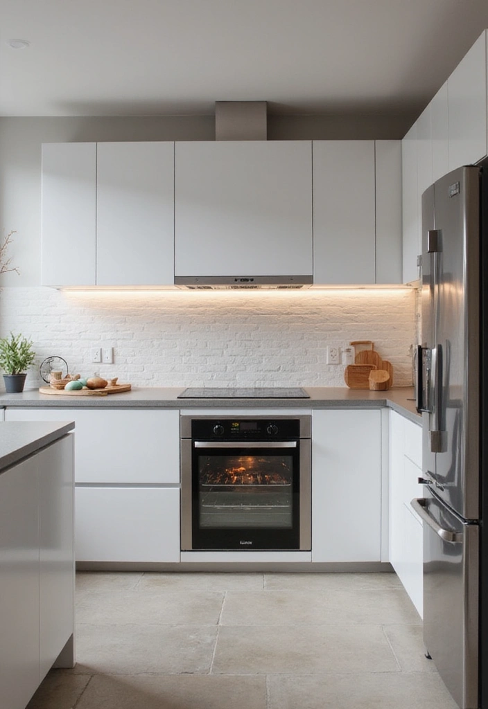 15 Modular Kitchen Ideas for Contemporary Homes - 14. Seamless Appliance Integration