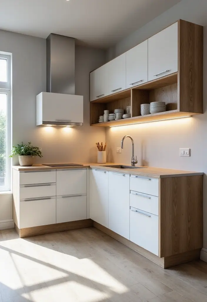 15 Modular Kitchen Ideas for Contemporary Homes - 2. Compact Modular Layouts