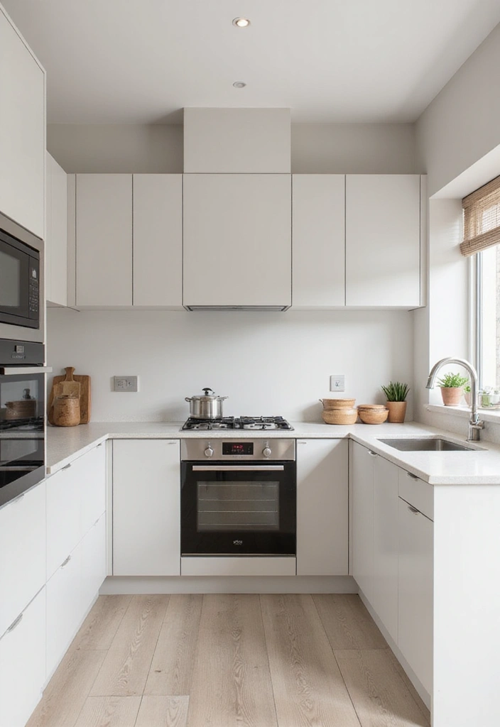 15 Modular Kitchen Ideas for Contemporary Homes - 8. Minimalist Aesthetic