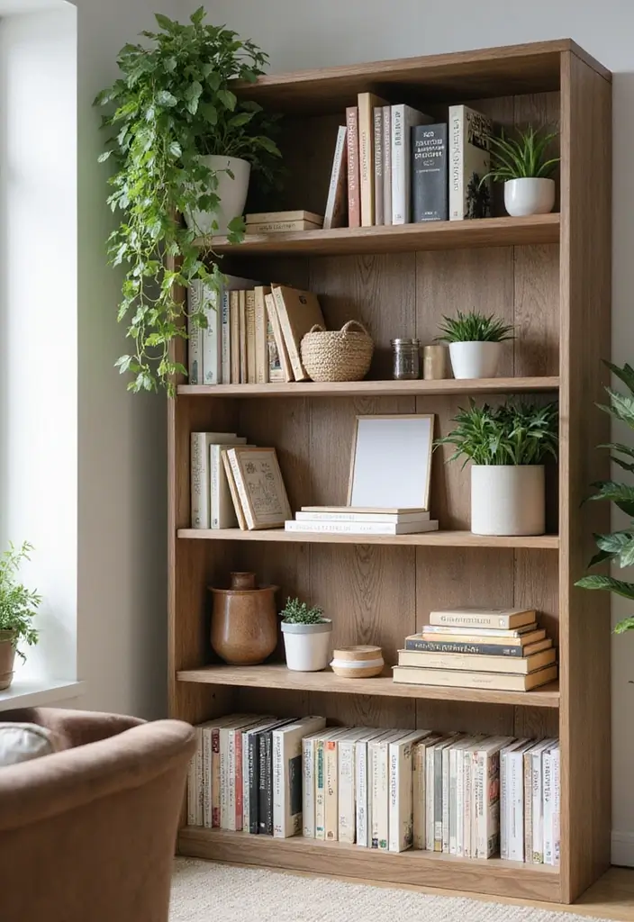 15 Must-Have Home Office Furniture Pieces for a Sustainable Workspace - 5. Eco-Friendly Bookcase