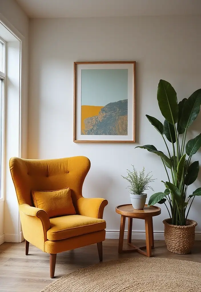 15 Small Apartment Furniture Pieces That Save Space - 12. Accent Chair: A Little Extra Flair