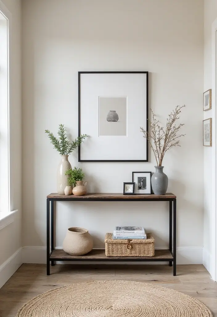 15 Small Apartment Furniture Pieces That Save Space - 15. Slim Console Table: An Elegant Touch
