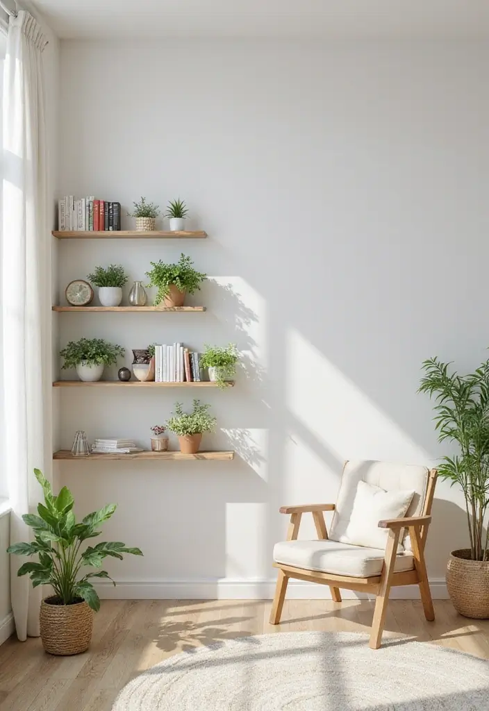 15 Small Apartment Furniture Pieces That Save Space - 3. Wall-Mounted Shelves: Elevate Your Storage