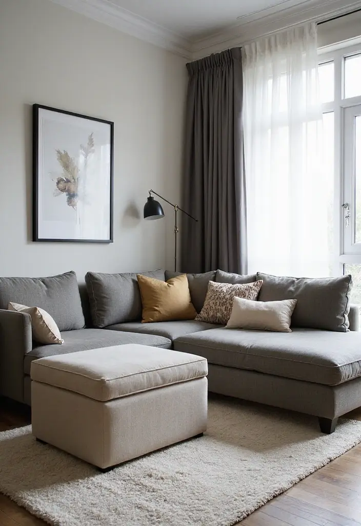 15 Small Apartment Living Room Design Ideas That Wow - 2. Invest in Multi-Functional Furniture
