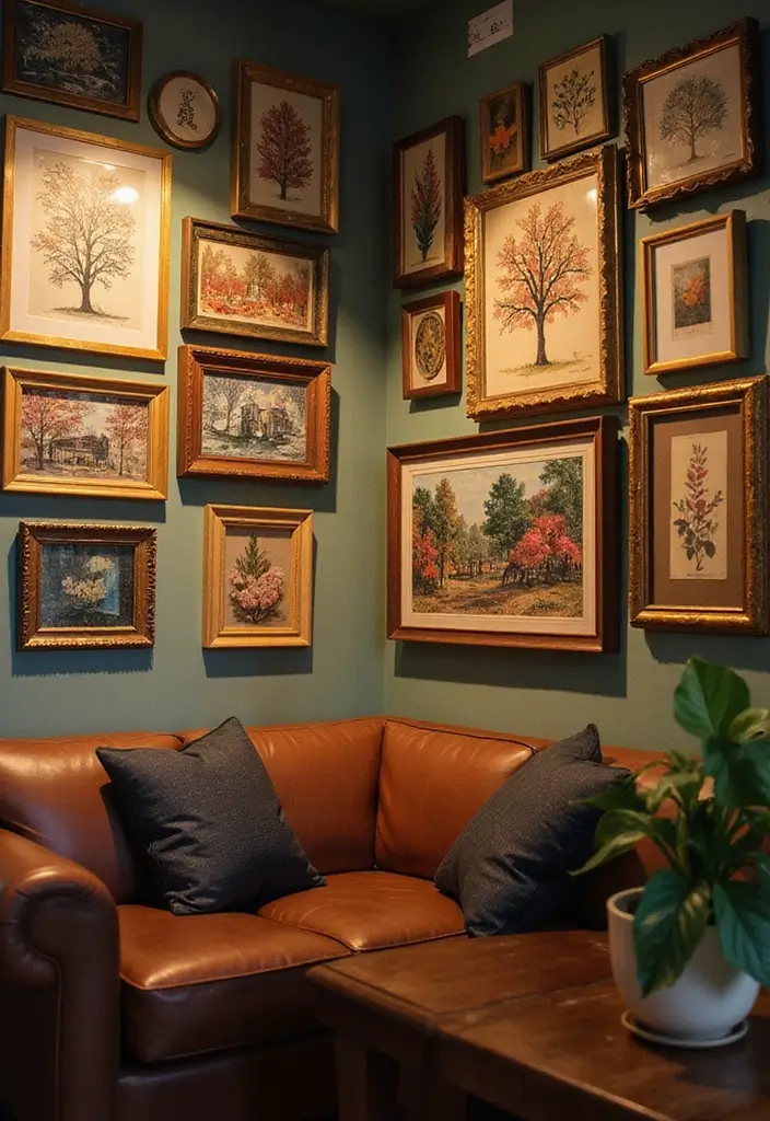 15 Wall Art Designs for Every Style: Eco-Friendly Ideas to Brighten Your Space! - 2. Framed Artwork from Recycled Materials