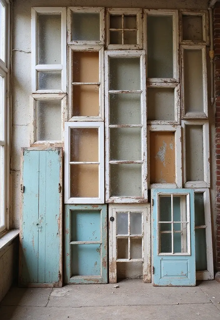 15 Wall Art Designs for Every Style: Eco-Friendly Ideas to Brighten Your Space! - 5. Repurposed Art Installations