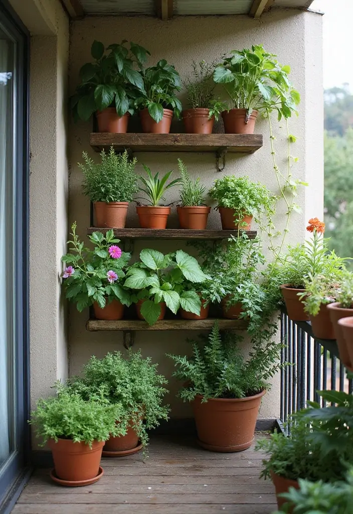 18 Balcony Decor Ideas for a Cozy Retreat - 7. Vertical Gardens
