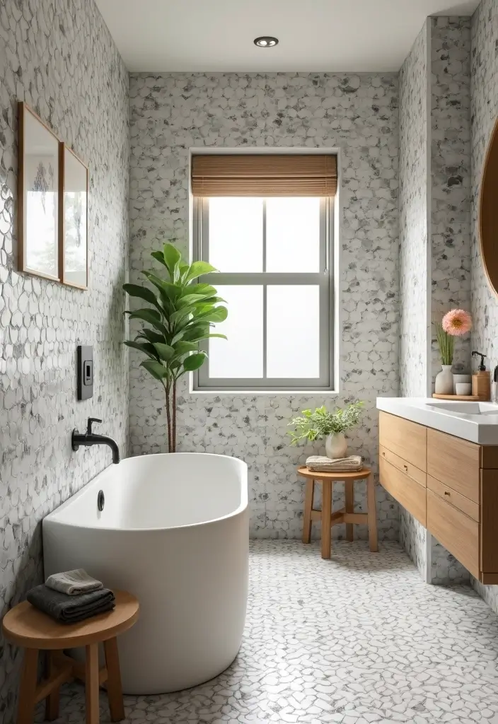18 Bathroom Tiles That Make a Statement - 16. Custom Printed Tiles