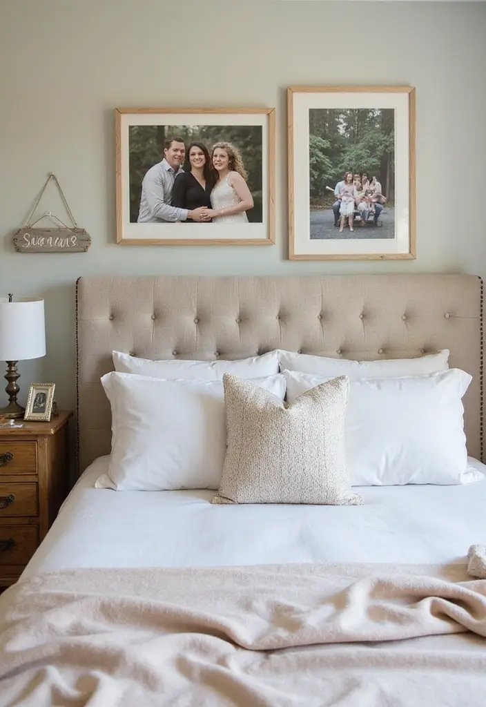 18 Bedroom Redesign Ideas for a Fresh Look - 16. Personalized Decor