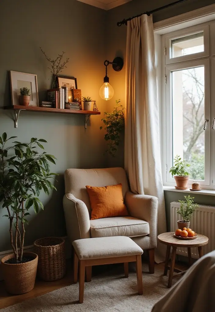 18 Bedroom Redesign Ideas for a Fresh Look - 9. Create a Cozy Reading Nook