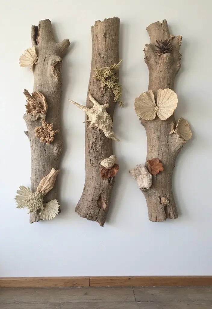 18 Eco-Friendly Wall Art Decor Ideas for Every Room - 13. Driftwood Art