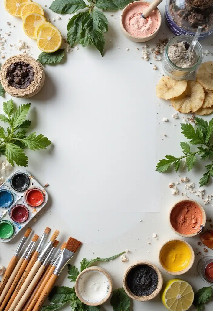 18 Eco-Friendly Wall Art Decor Ideas for Every Room - 18. Eco-Conscious Art Supplies