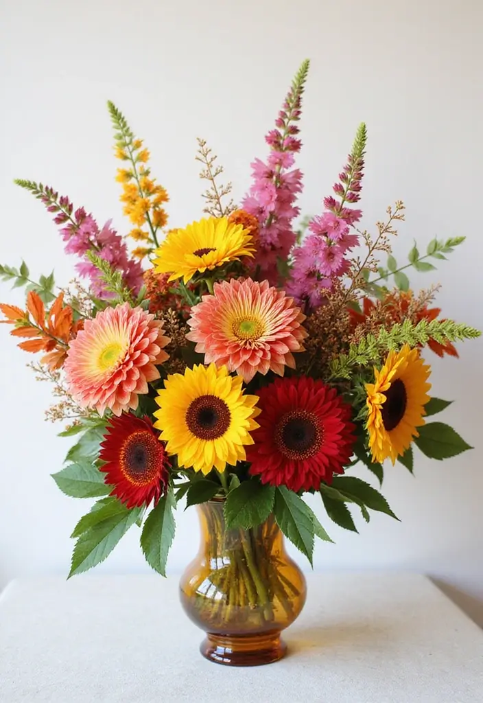 18 Fall Decor 2025 Trends You Can't Miss - 10. Bold Florals