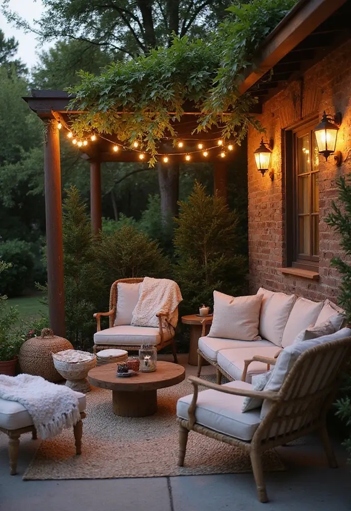 18 Fall Decor 2025 Trends You Can't Miss - 15. Outdoor Cozy Spaces