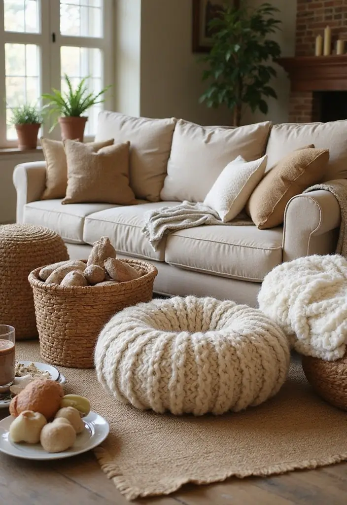18 Fall Decor 2025 Trends You Can't Miss - 6. Natural Textures