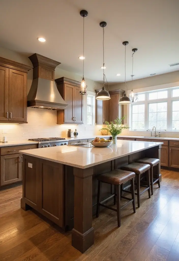 18 Kitchen Island Ideas for Every Layout - 6. L-Shaped Island for Open Layouts