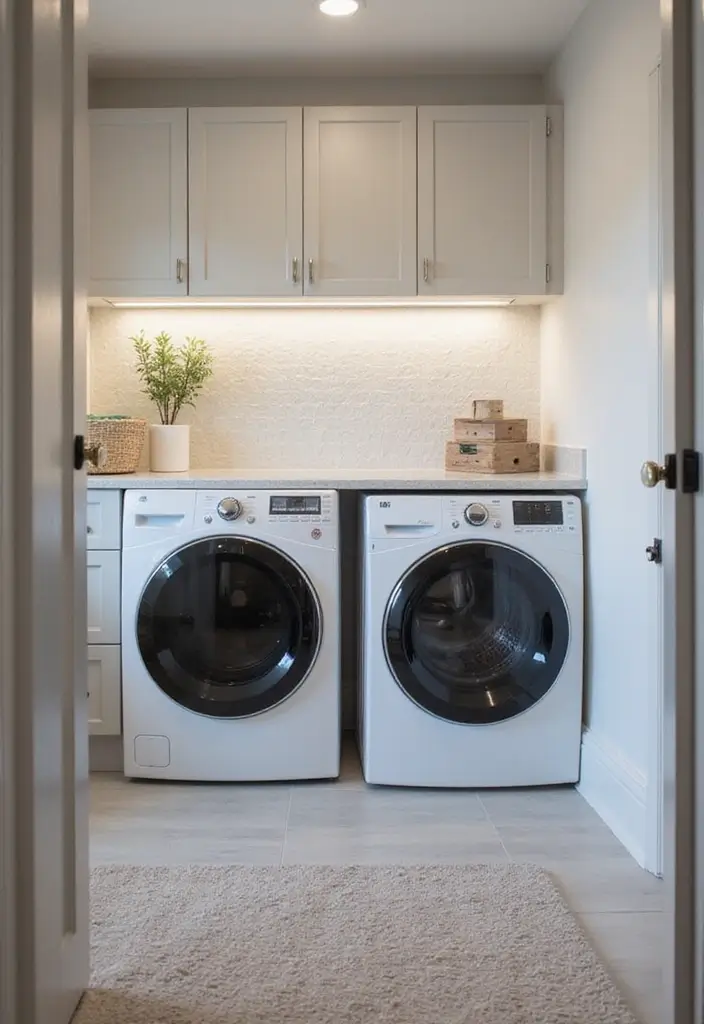 18 Laundry Room Ideas for a Stylish Wash Space - 11. Smart Technology Integration