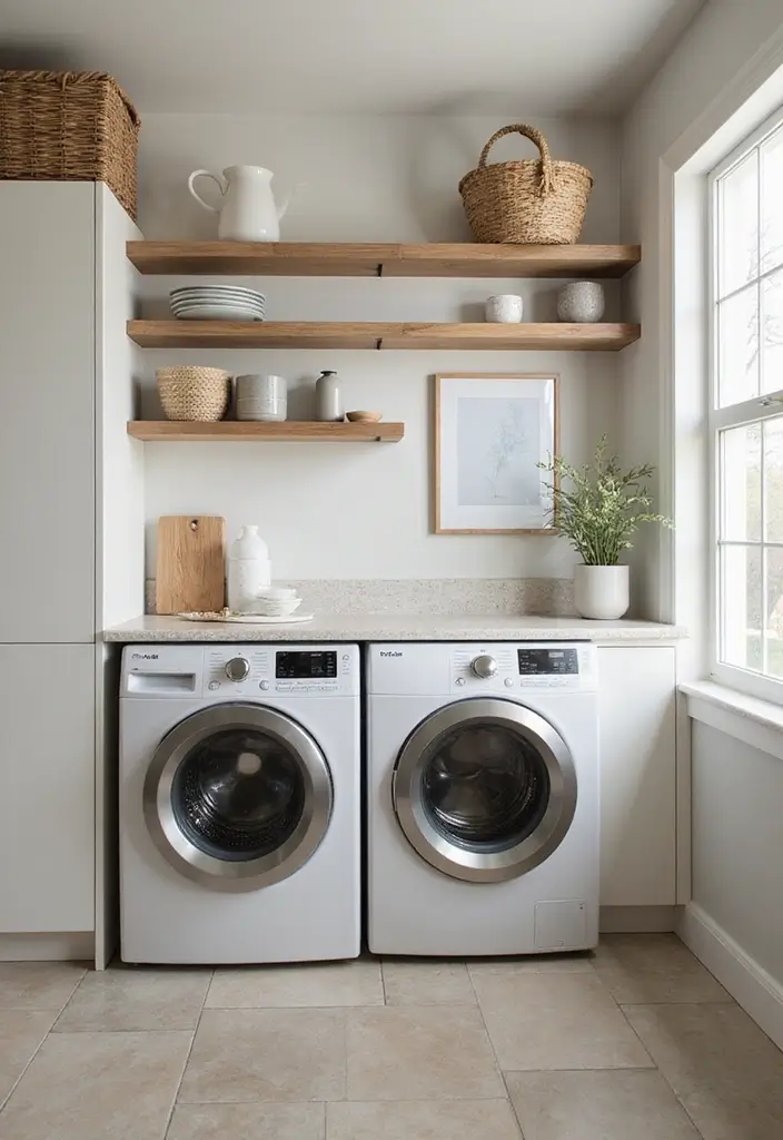 18 Laundry Room Ideas for a Stylish Wash Space - 12. Function Meets Aesthetics with Countertops