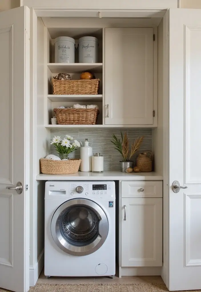 18 Laundry Room Ideas for a Stylish Wash Space - 13. Make Use of Vertical Space