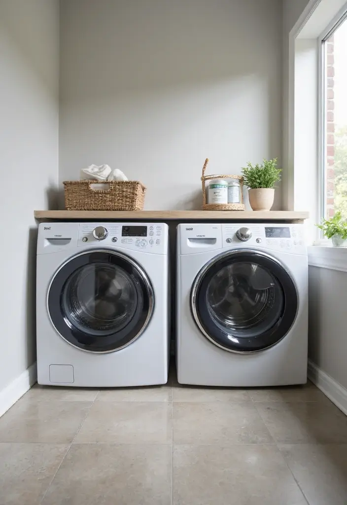 18 Laundry Room Ideas for a Stylish Wash Space - 5. Eco-Friendly Appliances