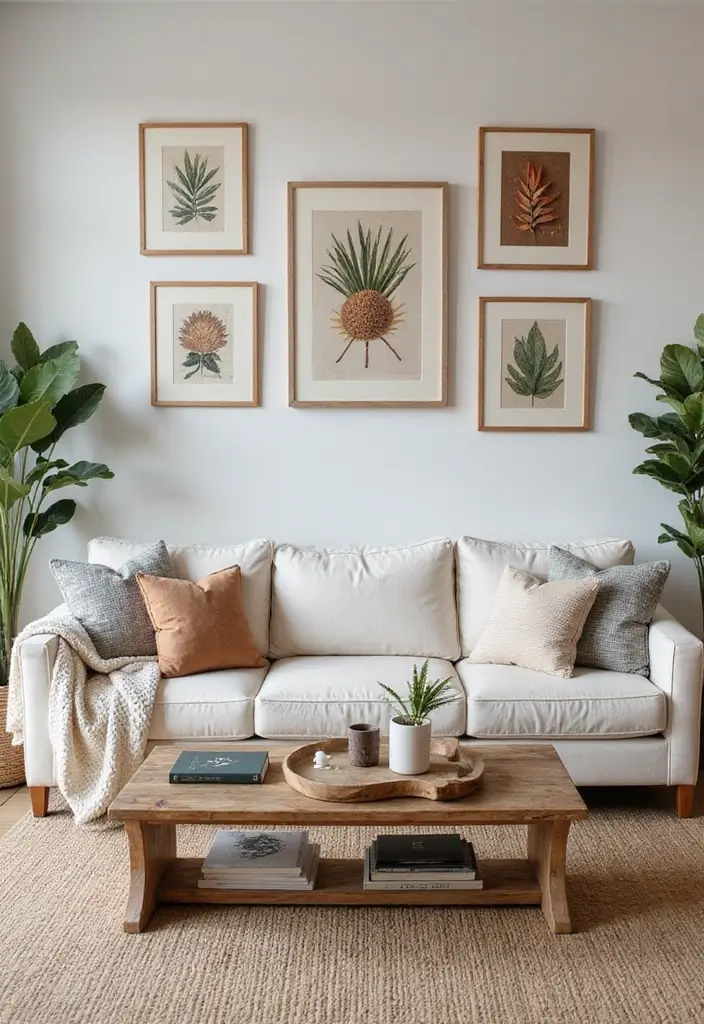18 Living Room Ideas Modern Homeowners Swear By - 8. Sustainable Artwork and Decor