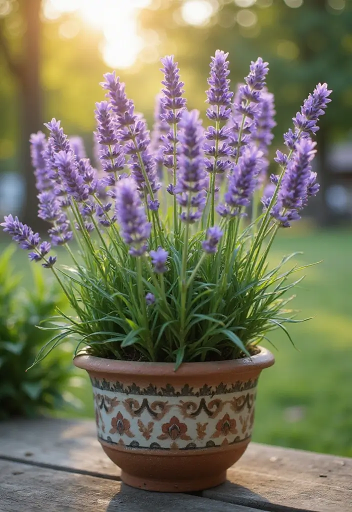 18 Must-Have Plants in Balcony for Fresh Air - 1. Lavender