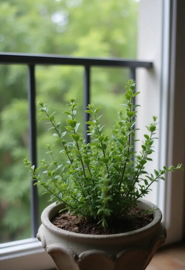 18 Must-Have Plants in Balcony for Fresh Air - 14. Thyme