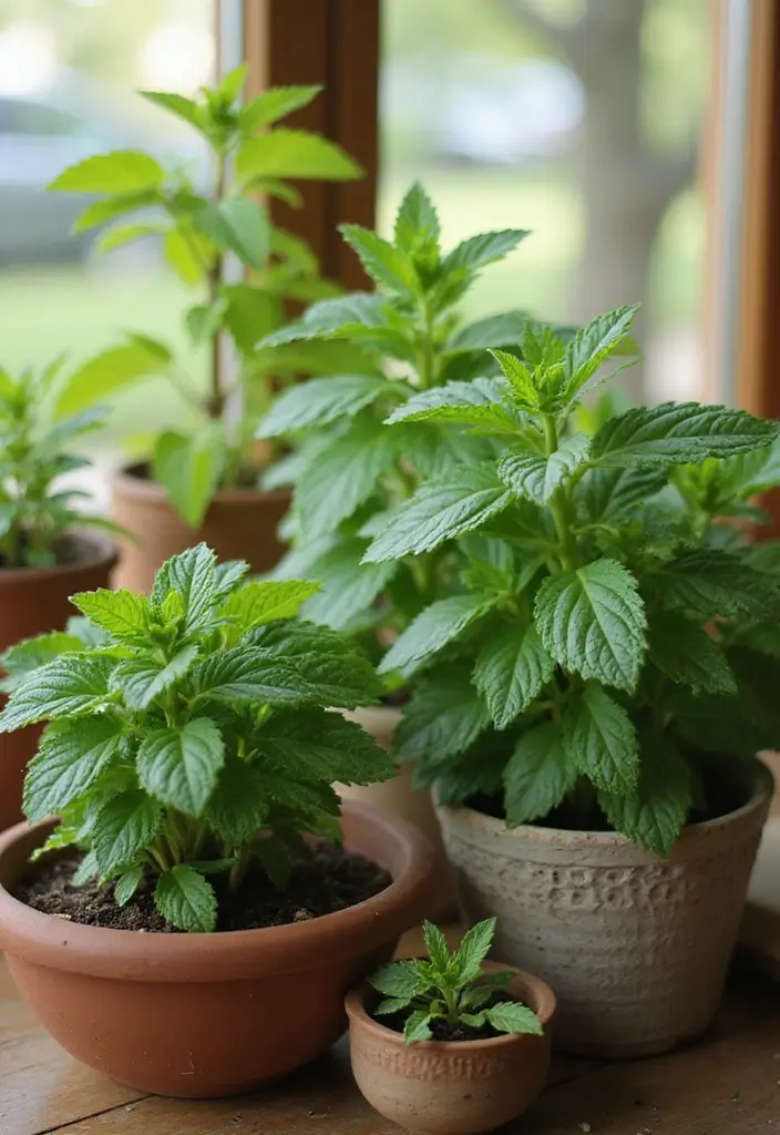 18 Must-Have Plants in Balcony for Fresh Air - 2. Mint