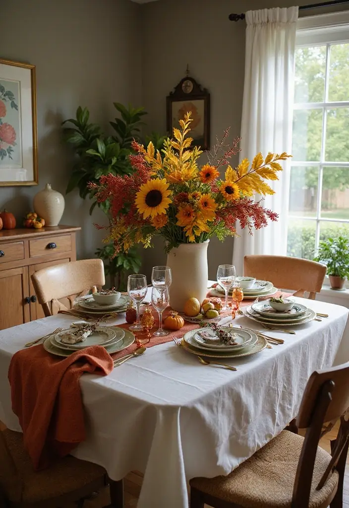18 Stunning Dining Room Ideas for Modern Homes - 17. Seasonal Decor Changes