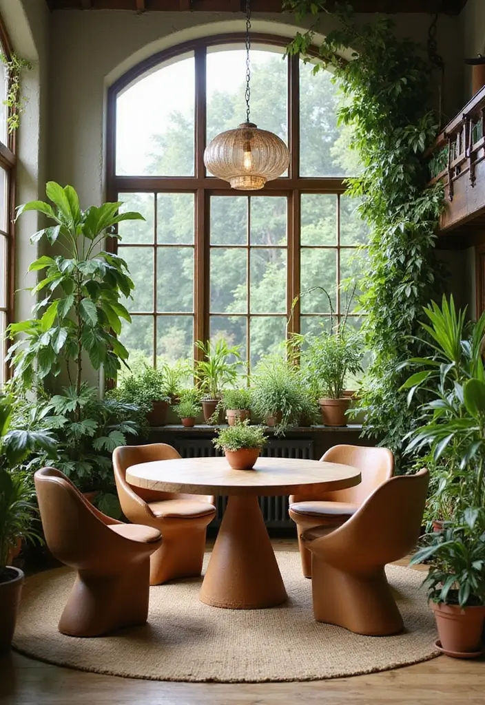 18 Stunning Dining Room Ideas for Modern Homes - 3. Biophilic Design Elements