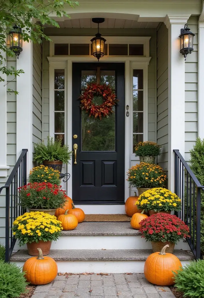 20 Balcony Design Ideas for Urban Living - 20. Seasonal Decor Changes