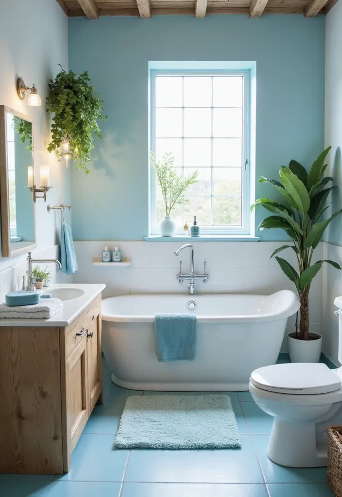 20 Bathroom Remodel Ideas for a Spa-Like Feel - 1. Soothing Color Palettes