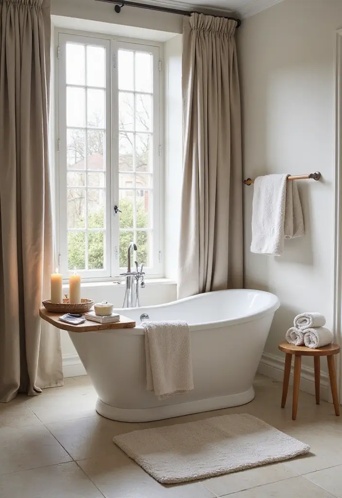 20 Bathroom Remodel Ideas for a Spa-Like Feel - 2. Luxurious Freestanding Bathtubs
