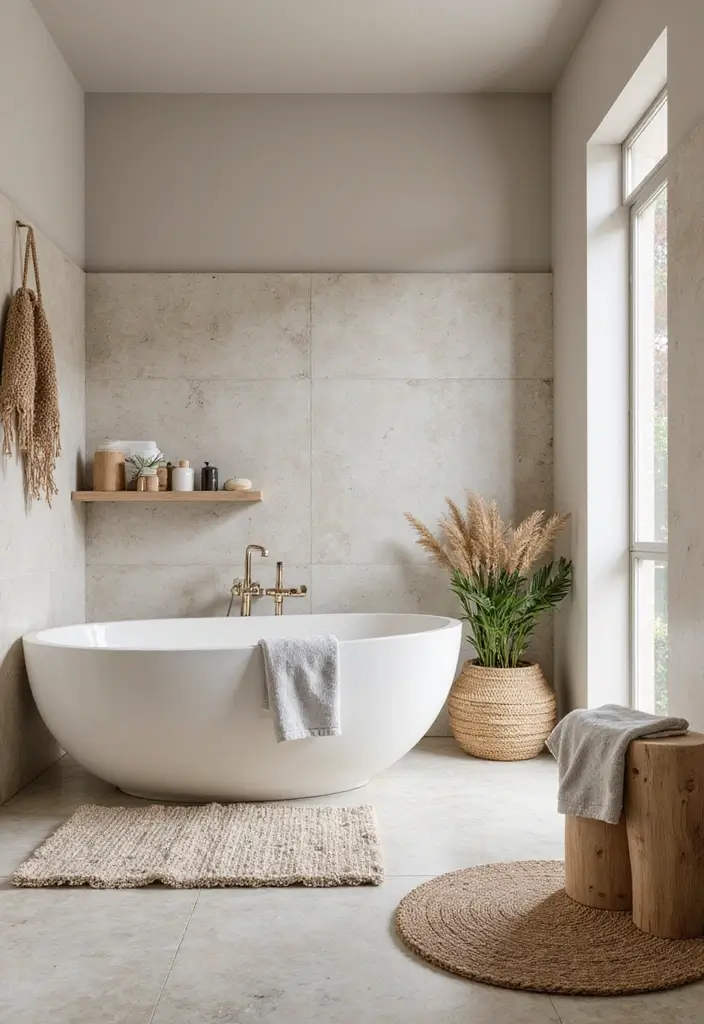 20 Bathroom Remodel Ideas for a Spa-Like Feel - 20. Create a Tactile Experience