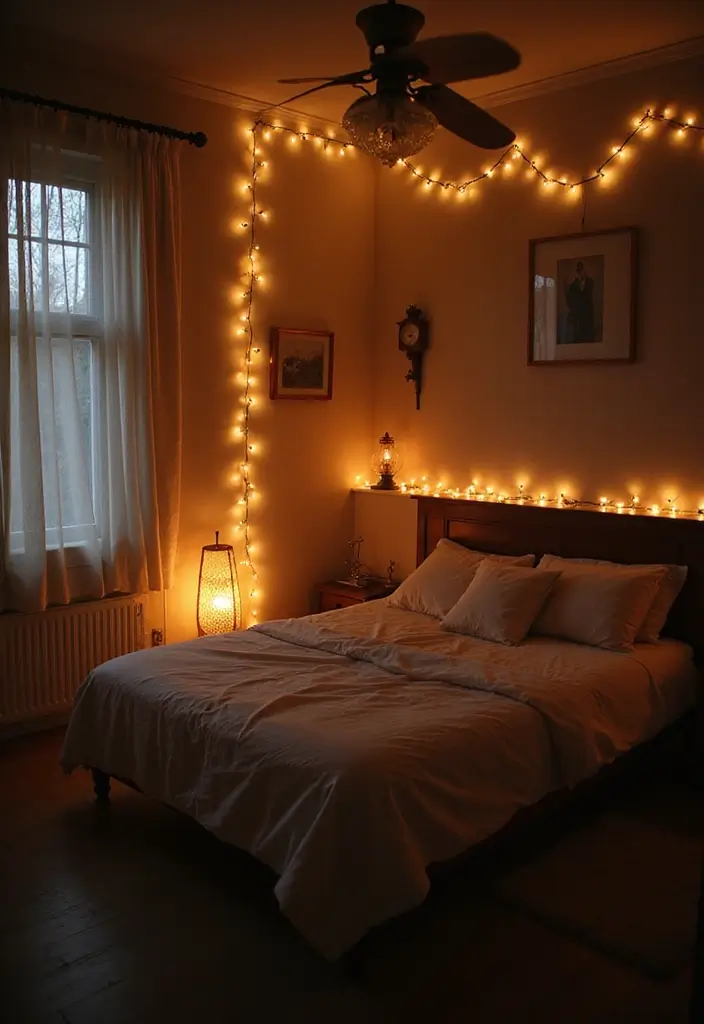 20 Bedroom Interior Design Ideas for a Dreamy Escape - 7. Soft Lighting for a Relaxing Ambiance