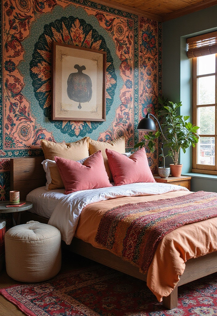 20 Bedroom Interior Design Ideas for a Dreamy Escape - 8. Colorful Accent Walls