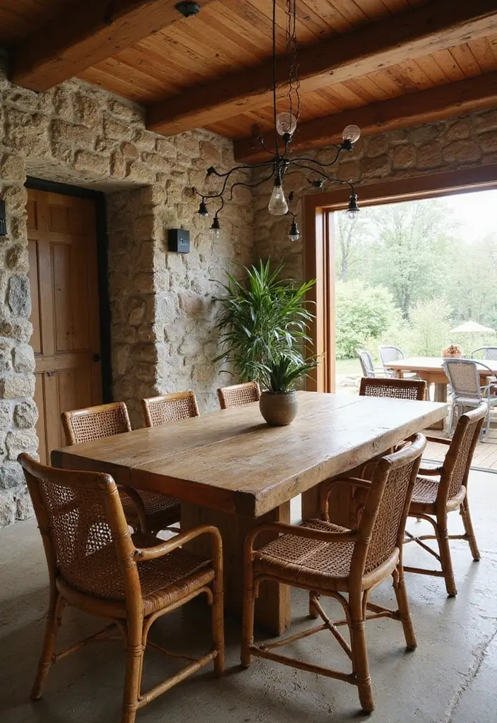20 Dining Room Design Ideas for Every Taste - 1. Embrace Natural Materials