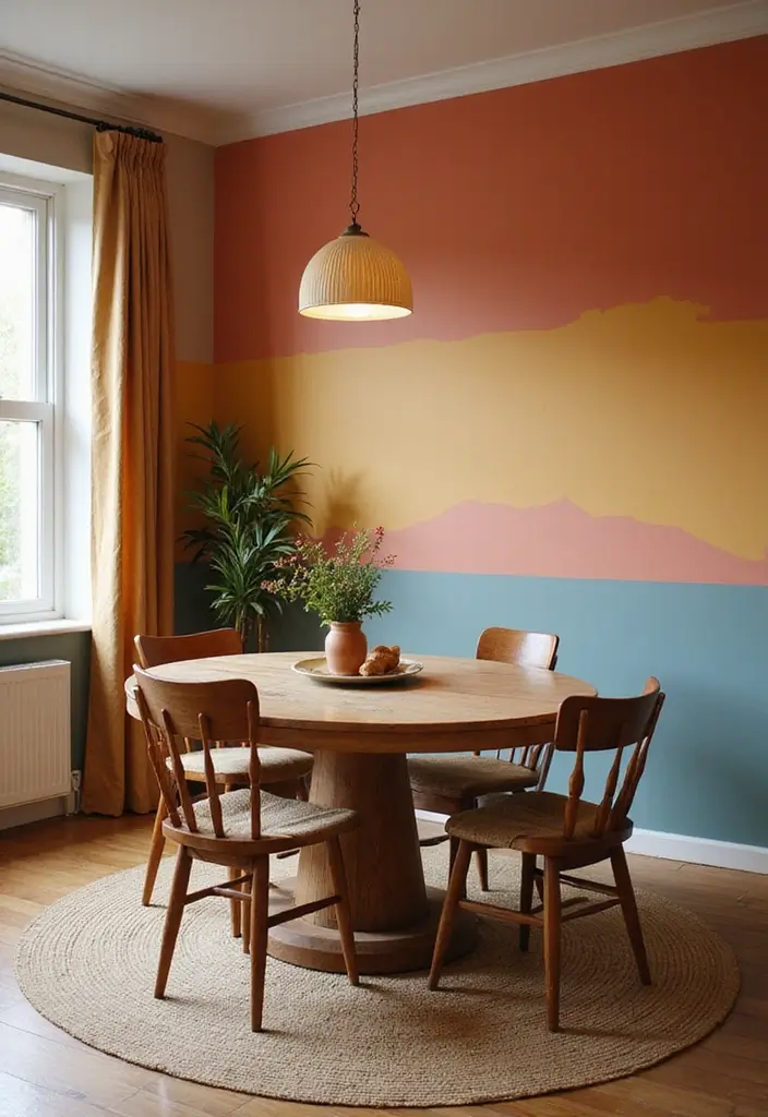 20 Dining Room Design Ideas for Every Taste - 11. Use of Color to Enhance Mood
