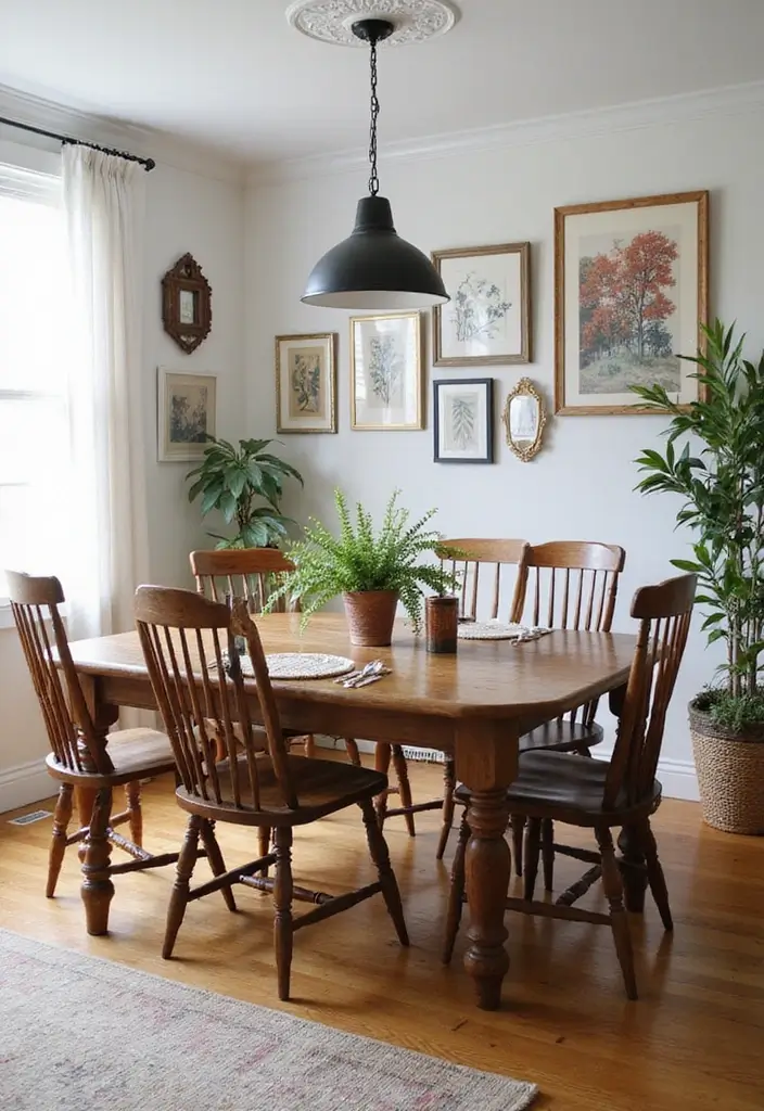 20 Dining Room Design Ideas for Every Taste - 18. Personal Touches with DIY