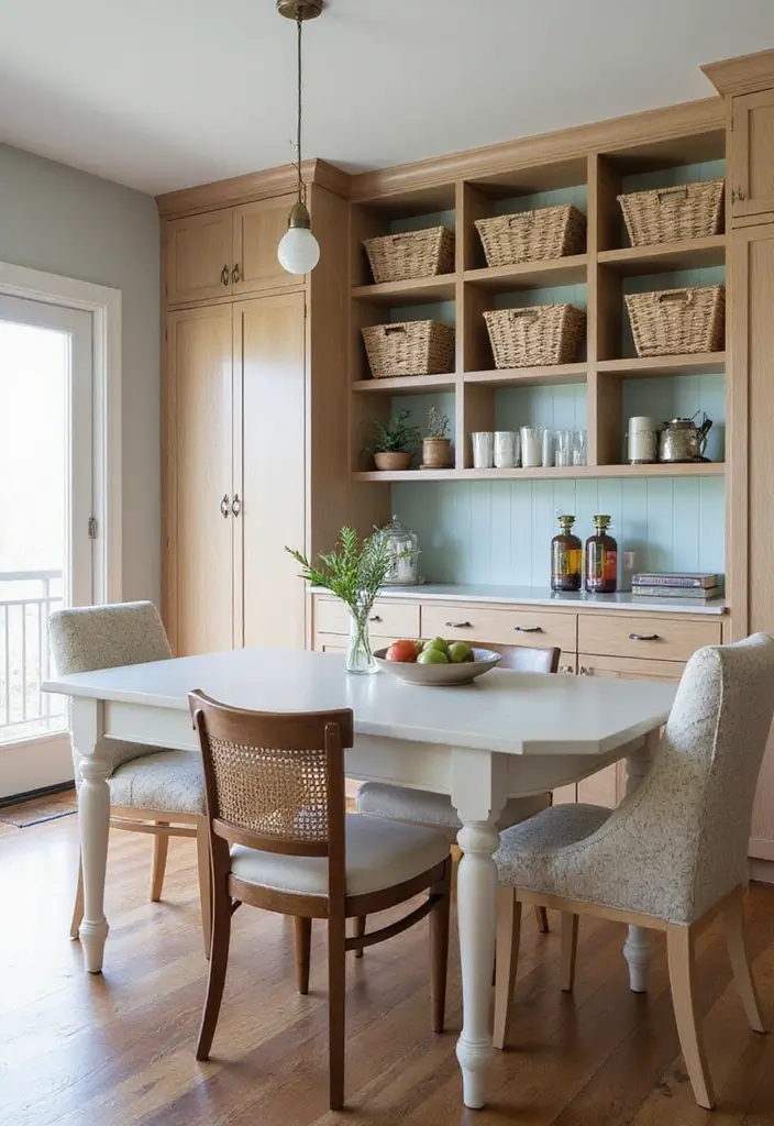 20 Dining Room Design Ideas for Every Taste - 19. Smart Storage Solutions