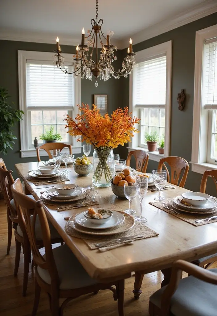 20 Dining Room Design Ideas for Every Taste - 20. Seasonal Decor Changes