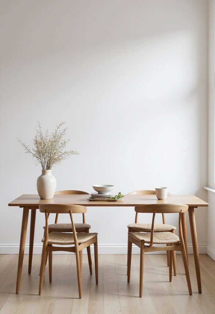 20 Dining Room Design Ideas for Every Taste - 4. Create a Minimalist Aesthetic