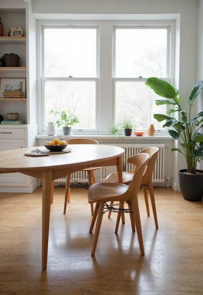 20 Dining Room Design Ideas for Every Taste - 9. Flexible Dining Solutions