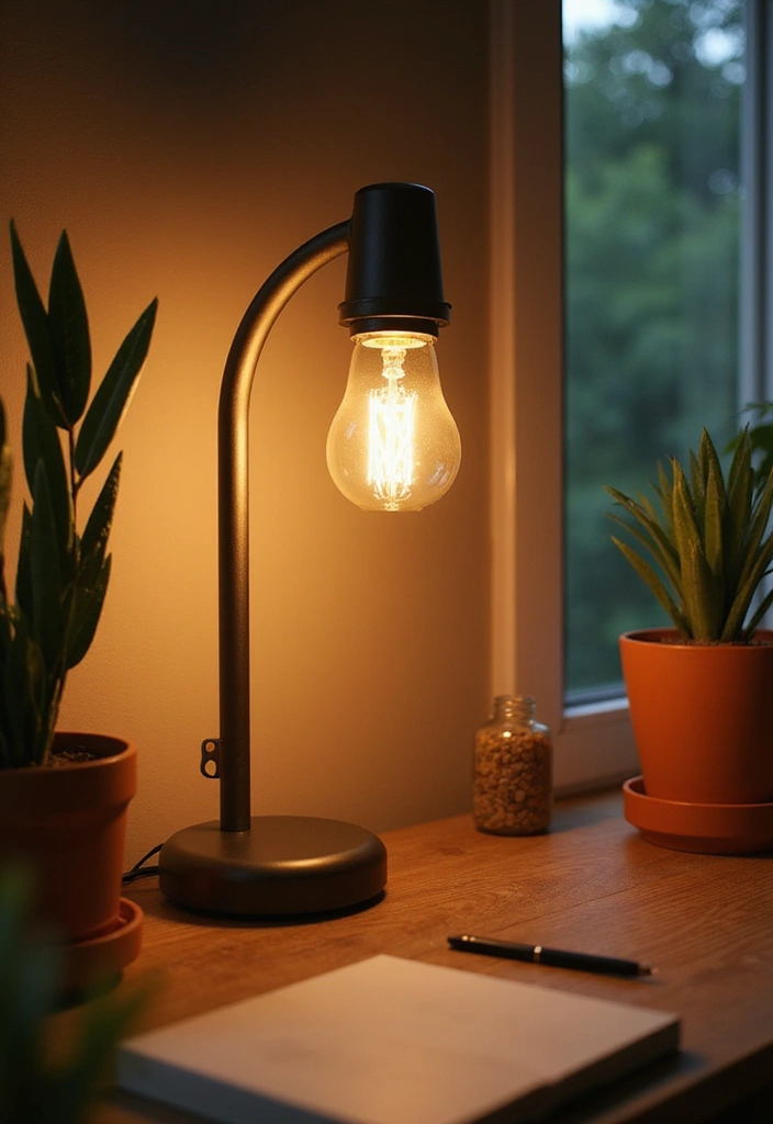 20 Eco-Friendly Home Office Ideas for Remote Workers - 10. Eco-Friendly Lighting Solutions
