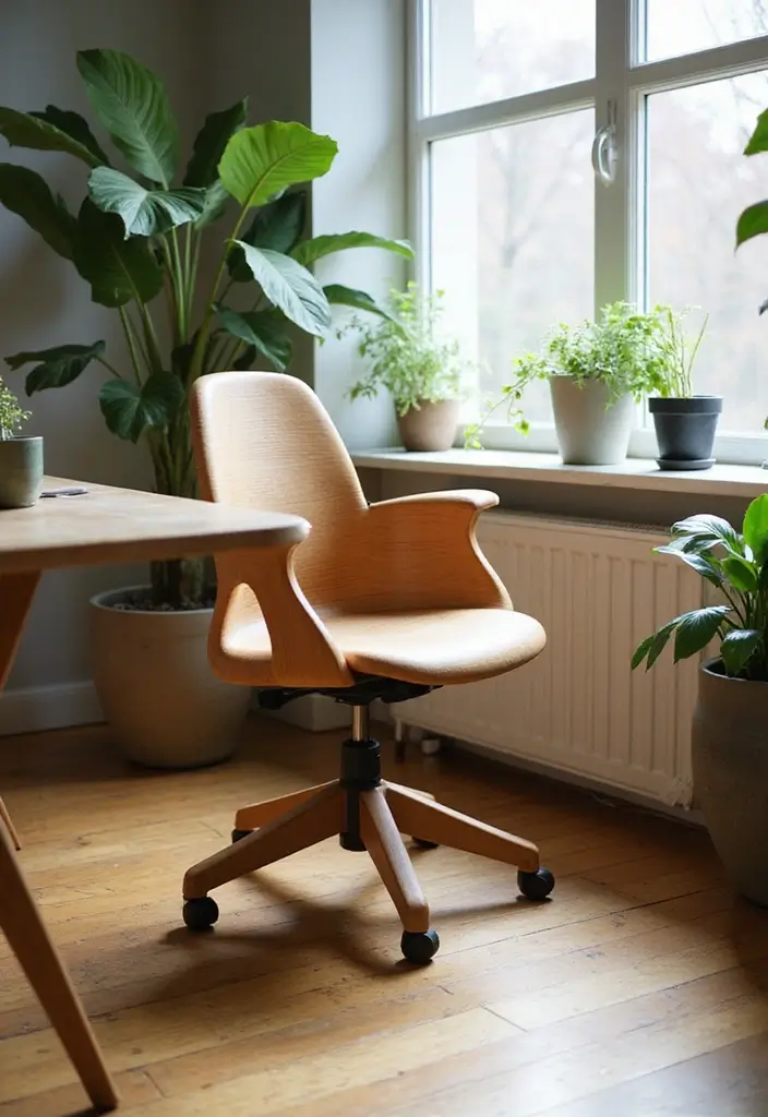 20 Eco-Friendly Home Office Ideas for Remote Workers - 8. Ergonomic and Sustainable Chairs