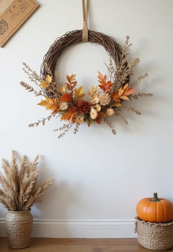 20 Fall Decorations for a Cozy Home in 2025 - 15. Seasonal Wall Hangings