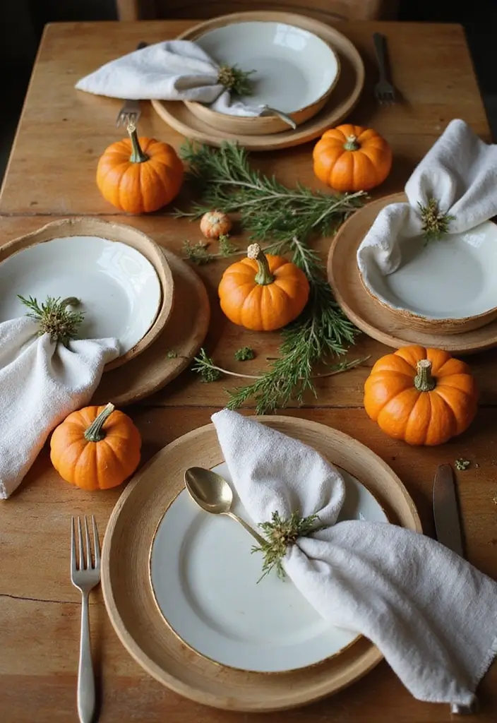 20 Fall Decorations for a Cozy Home in 2025 - 7. Sustainable Table Settings