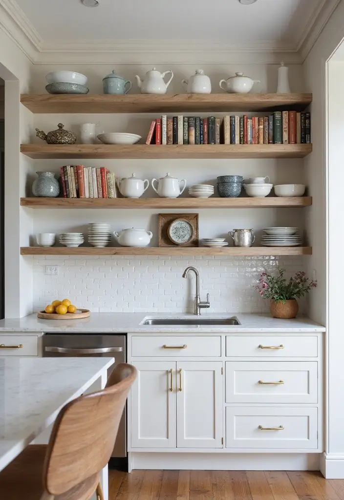 20 Kitchen Renovation Tips for a Dream Makeover - 12. Consider Open Shelving