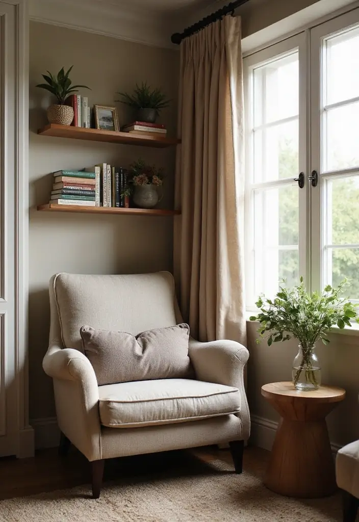 20 Living Room Decor Essentials for a Cozy Vibe - 12. Cozy Nooks for Relaxation