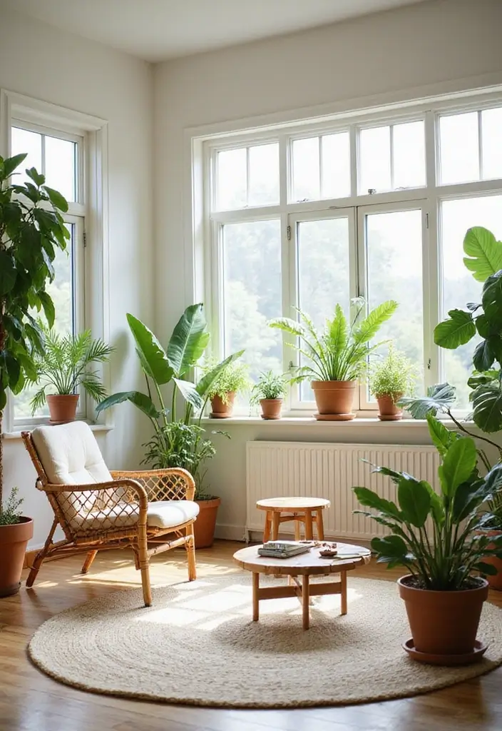 20 Living Room Designs That Will Inspire You - 1. Nature-Inspired Minimalism
